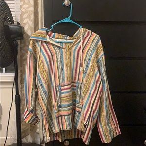 Baja hoodie/ drug rug jacket